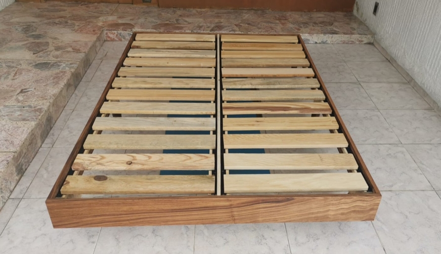 cama emma wooden sin cabecera